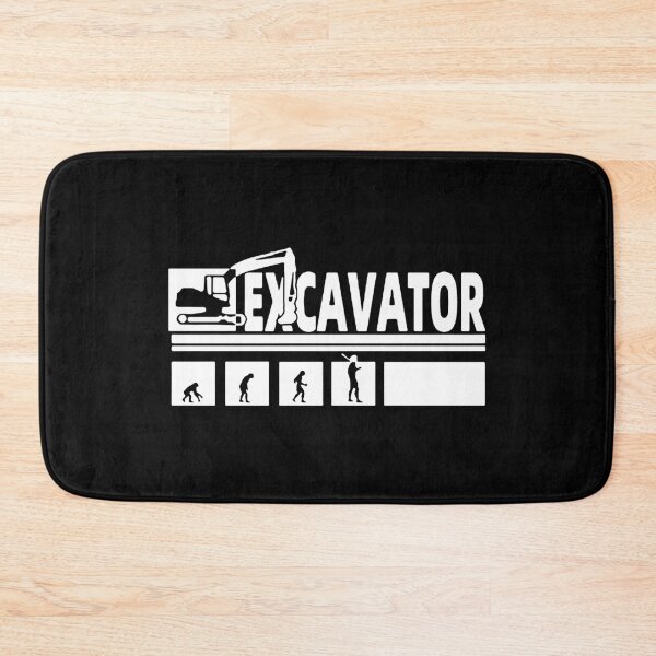 Item preview, Evolution of Excavator Love Lifting Excavator Craze Gift Premium Apparel Funny Holiday Xmas designed and sold by DesignByHeartUK.