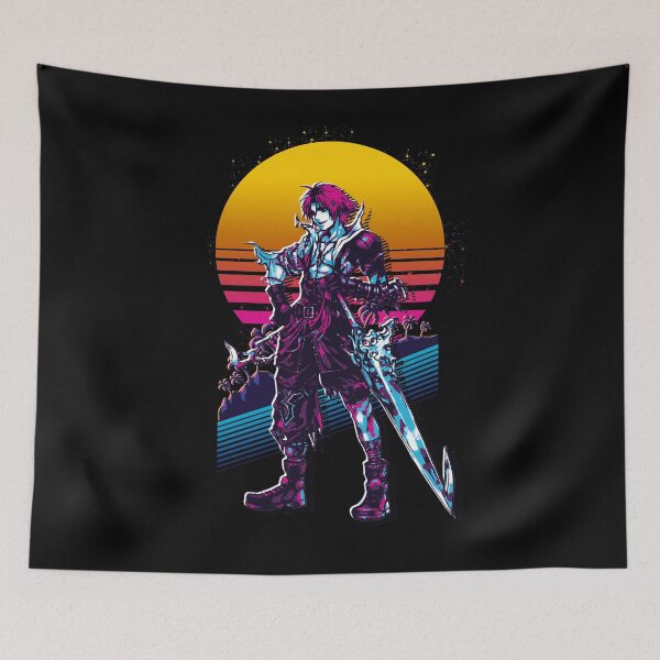 Item preview, Tidus - FFX *80s retro* designed and sold by MyRetroArt.