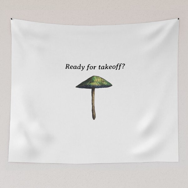 Item preview, Magic Mushroom - Ready for takeoff designed and sold by NoelNimmad.