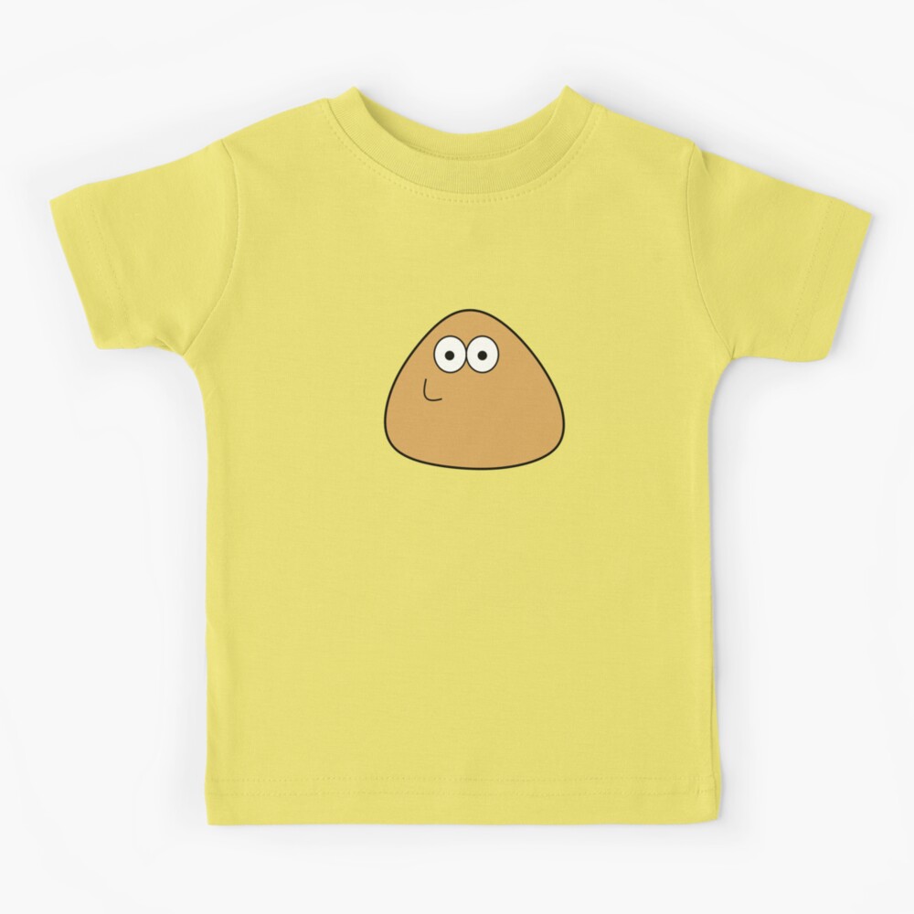 Excited Pou - Kids T-Shirt