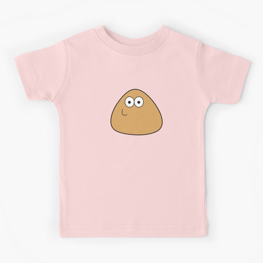 Excited Pou - Kids T-Shirt