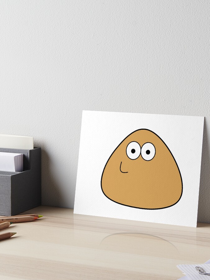 hungy pou uwu Greeting Card for Sale by Neesu