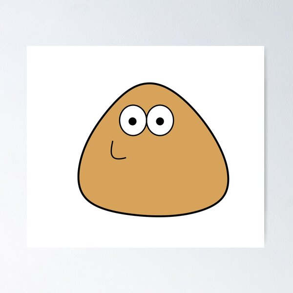 hungry pou :( Poster for Sale by Neesu