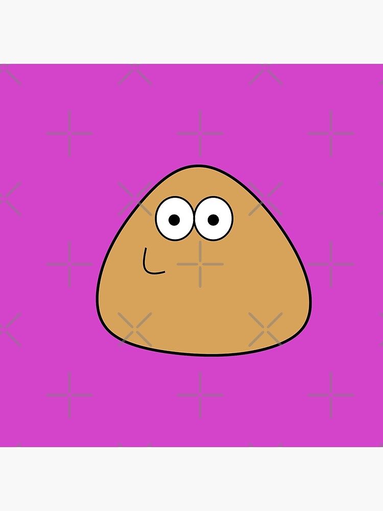 Pou smiling Pin by BuonArt