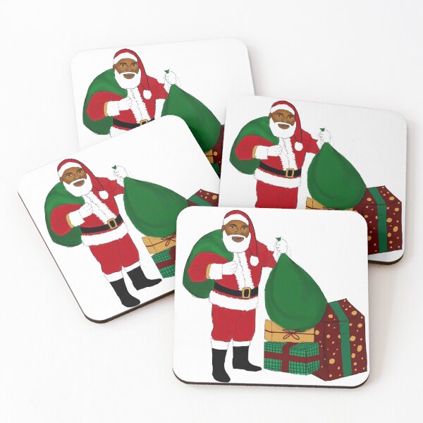 Item preview, Navidad Papá Noel, Papá Noel Negro designed and sold by SheaDesign.