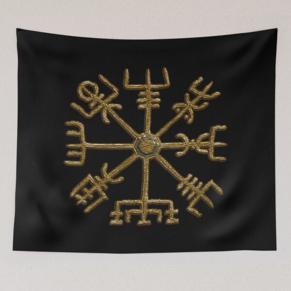 Item preview, Vegvisir - Icelandic Magical Stave - Protection & Navigation  designed and sold by nitty-gritty.