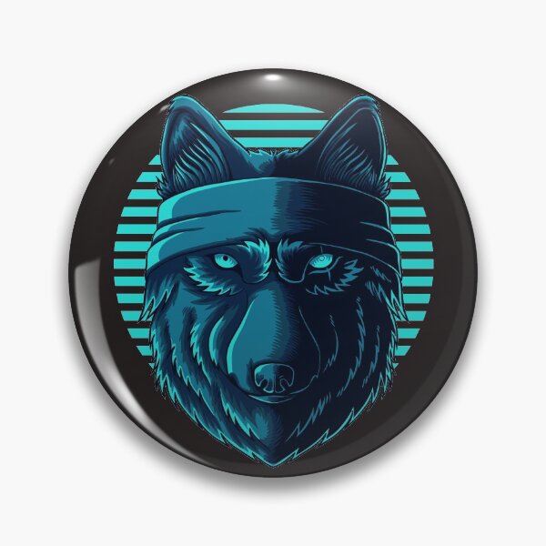 Item preview, WOLF WITH BANDANA designed and sold by GamaArtDesign.