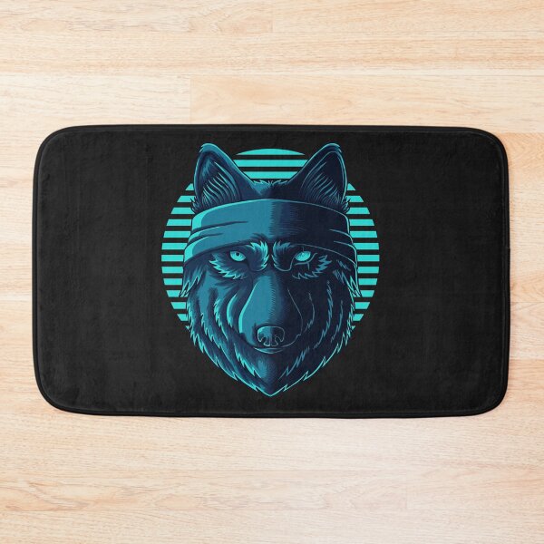 Item preview, WOLF WITH BANDANA designed and sold by GamaArtDesign.