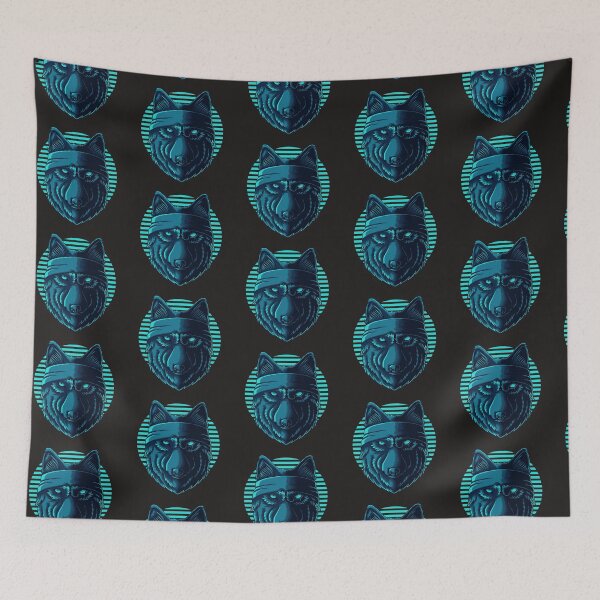 Item preview, WOLF WITH BANDANA designed and sold by GamaArtDesign.
