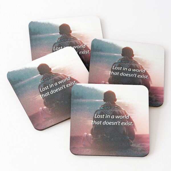 Item preview, Lost in a world that doesn't exist - quote designed and sold by Neon-astronaut1.