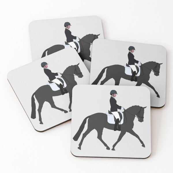 Item preview, Black Dressage Horse designed and sold by Scarlet Sung.