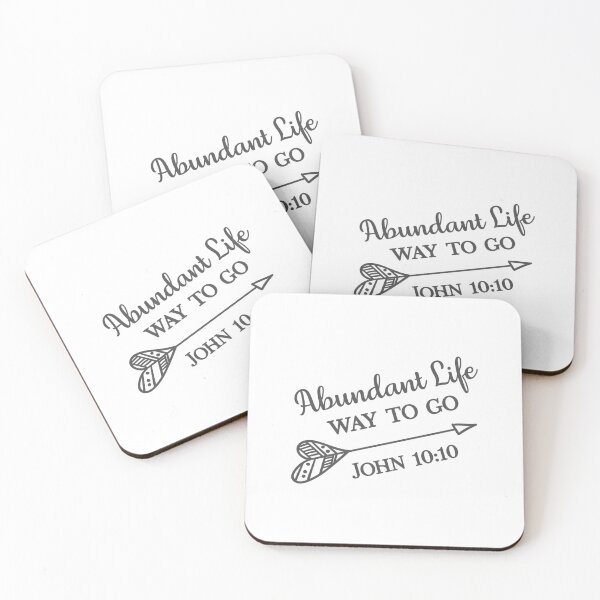 Item preview, Christian Design - Abundant Life - John 10 verse 10 designed and sold by simplydesignart.