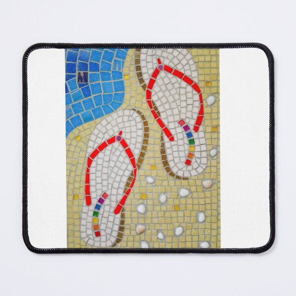 Item preview, Flip Flops Mosaic Art designed and sold by joannaydesigns.
