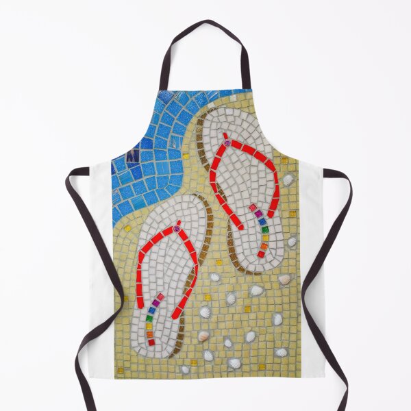 Item preview, Flip Flops Mosaic Art designed and sold by joannaydesigns.