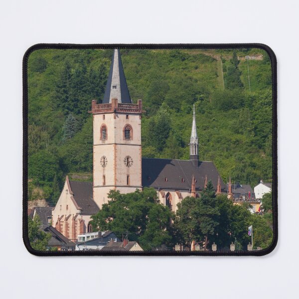 Item preview, Old town, church, Lorch, Rhineland-Palatinate, Germany, Rhine, Middle Rhine designed and sold by Torsten Krüger.