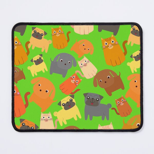 Item preview, Kittens and puppies, cats and dogs, seamless watercolours, abstract designed and sold by KraftsbyDesign.