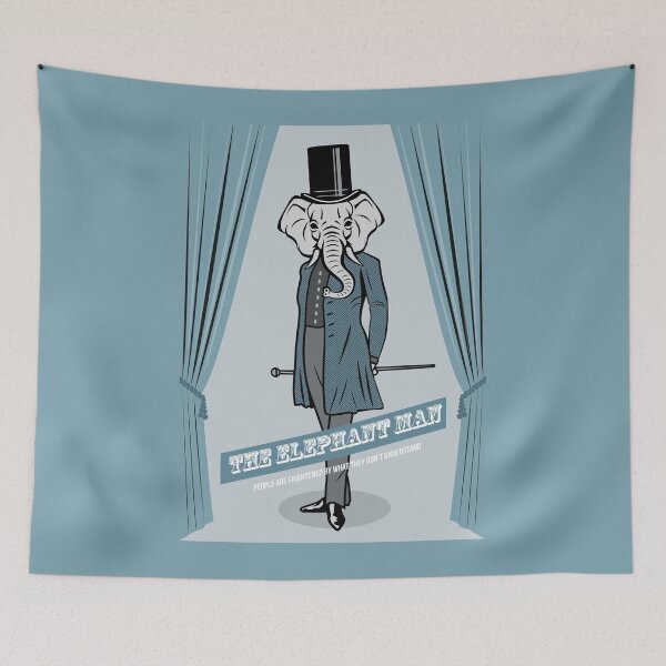 Item preview, The Elephant Man - Alternative Movie Poster designed and sold by MoviePosterBoy.