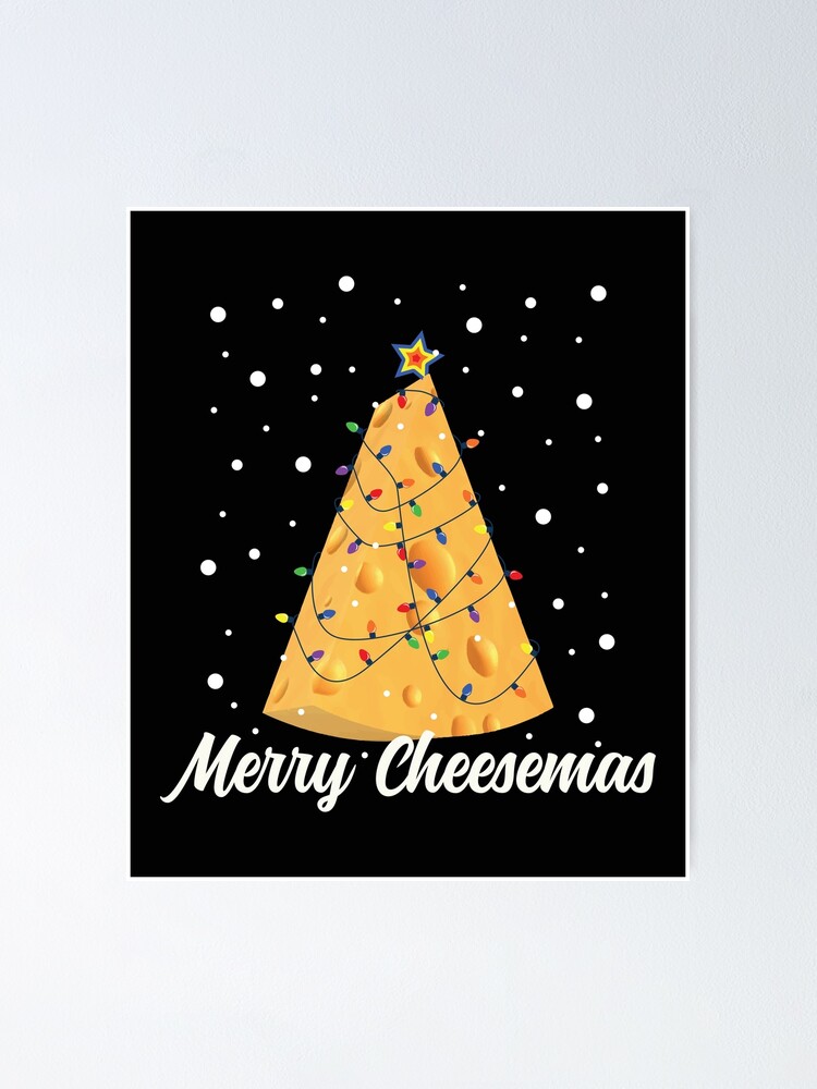 Huxters Cartes De Noël Pour Femme - Carte De Noël Merry Cheesemas