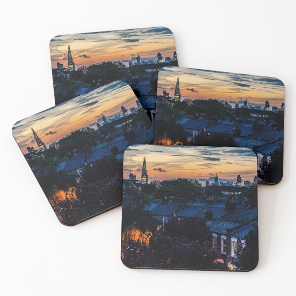 Item preview, Sunset over London designed and sold by EdWalkerPhoto.