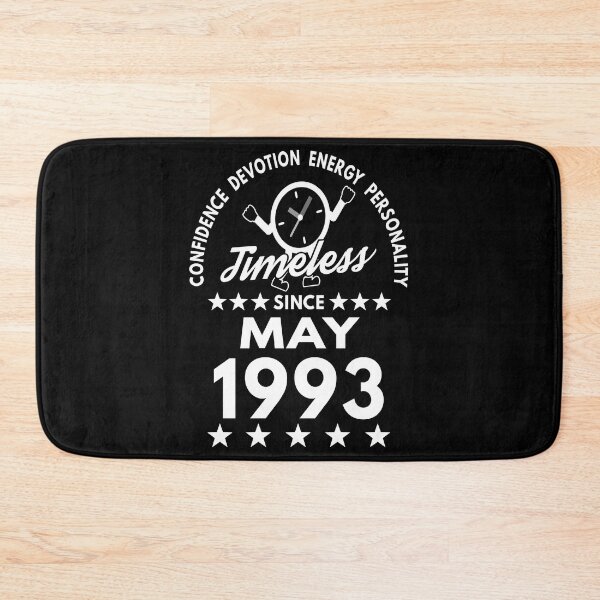 Item preview, May Birthday Timeless Person -1993 - White Text designed and sold by MoonsmileProd.