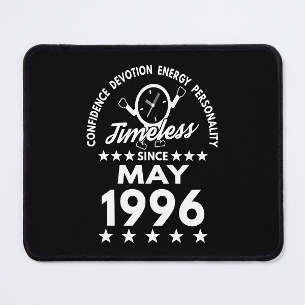 Item preview, May Birthday Timeless Person -1996 - White Text designed and sold by MoonsmileProd.