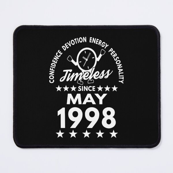 Item preview, May Birthday Timeless Person -1998 - White Text designed and sold by MoonsmileProd.