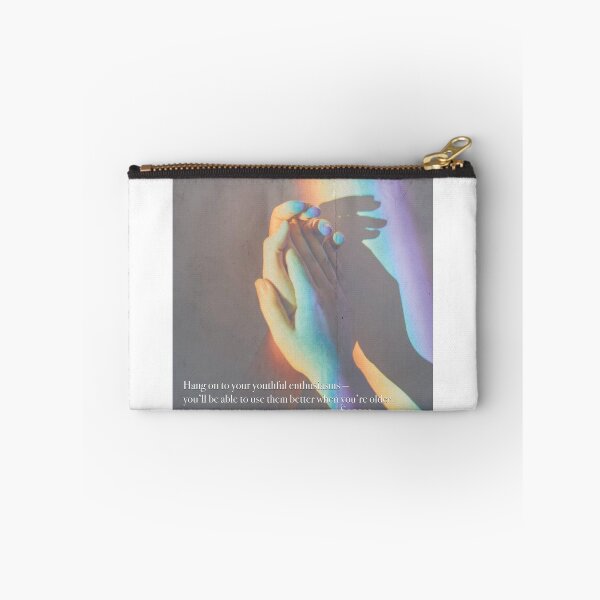 Item preview, Seneca quote about youthful enthusiasms designed and sold by Neon-astronaut1.