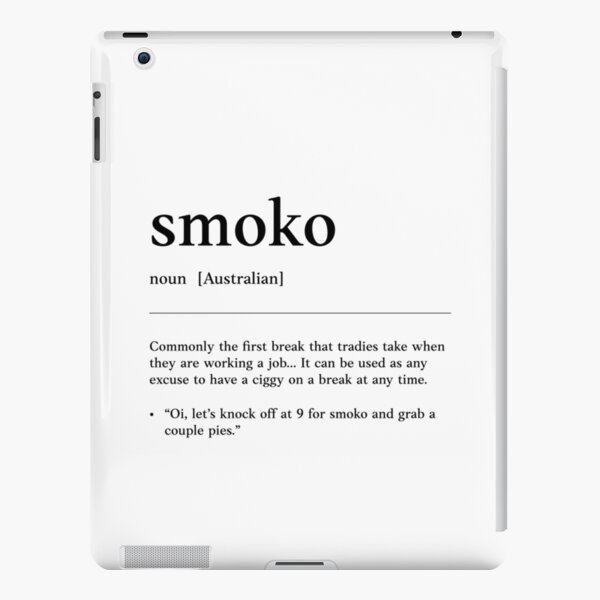 Smoko break deals meaning