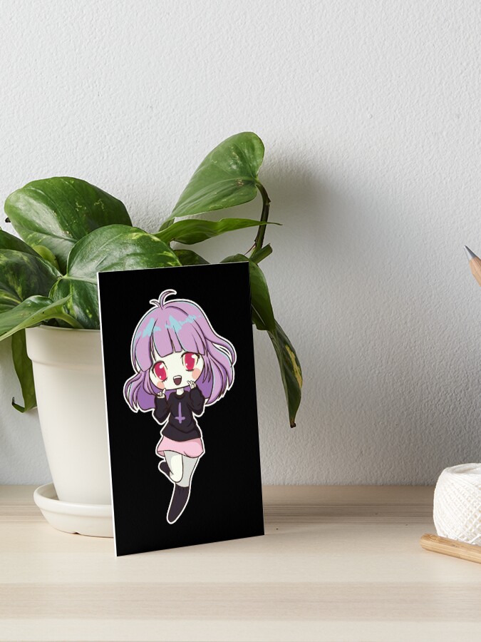 Kawaii anime girl Sticker for Sale by Wicmarts