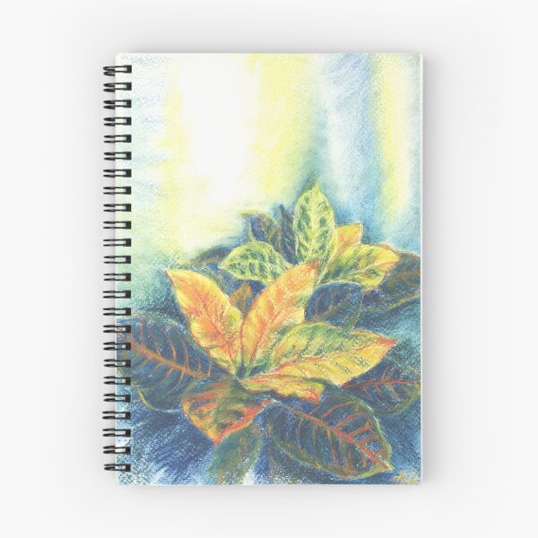 Artikelvorschau, Сolorful Leaves_Pastel Drowing entworfen und verkauft von allgor8.