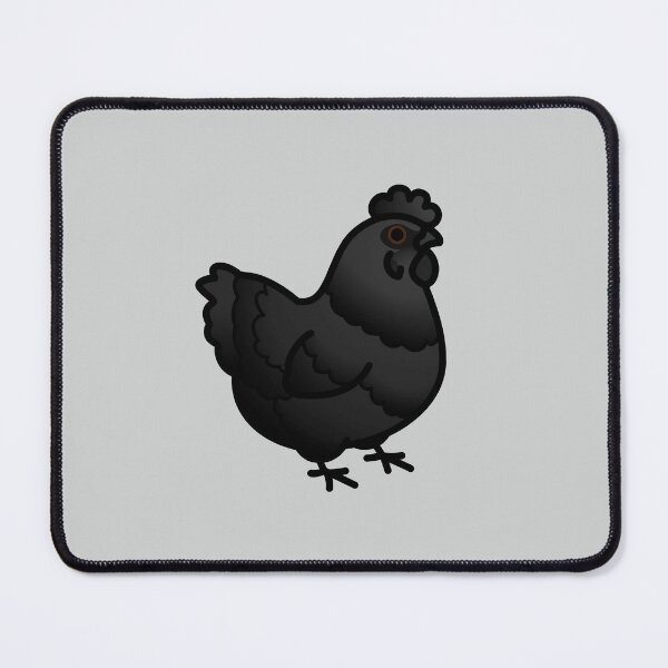 Item preview, Chubby Chicken Ayam Cemani designed and sold by birdhism.