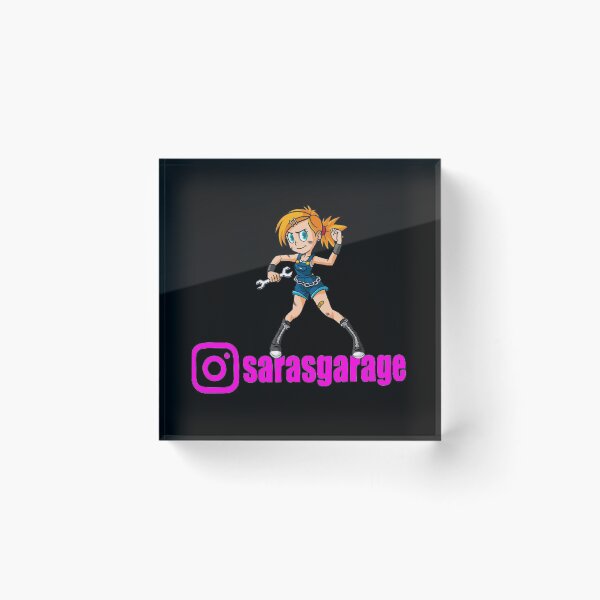 Item preview, Sara’s Garage - the only girl car repair shop in Switzerland  designed and sold by h-o-t-prints.