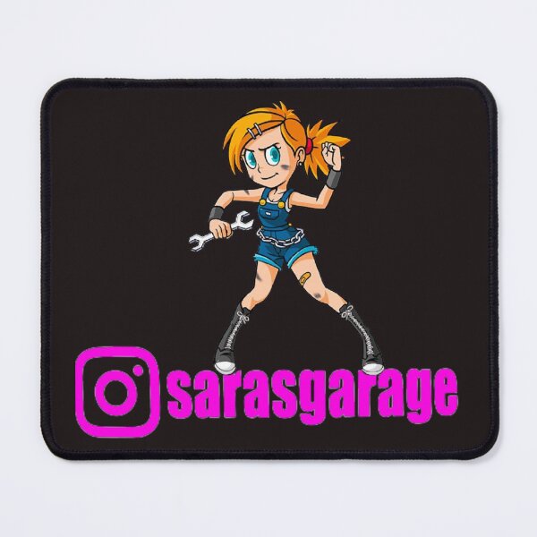 Item preview, Sara’s Garage - the only girl car repair shop in Switzerland  designed and sold by h-o-t-prints.