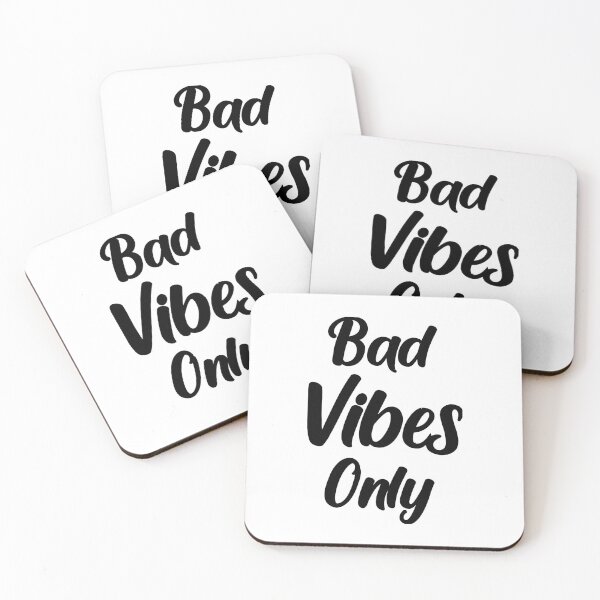 Item preview, Bad Vibes Only (black) designed and sold by zebi24.