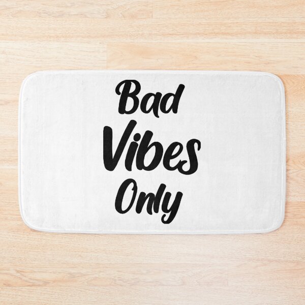 Item preview, Bad Vibes Only (black) designed and sold by zebi24.