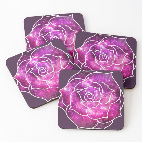 Item preview, Pink Galaxy Rose designed and sold by MochaFox.