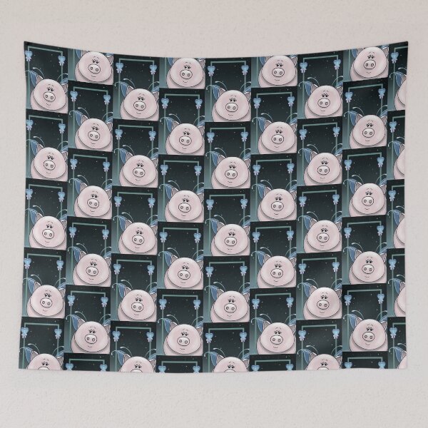 Item preview, Piggy Portrait designed and sold by piggiesnstuff.