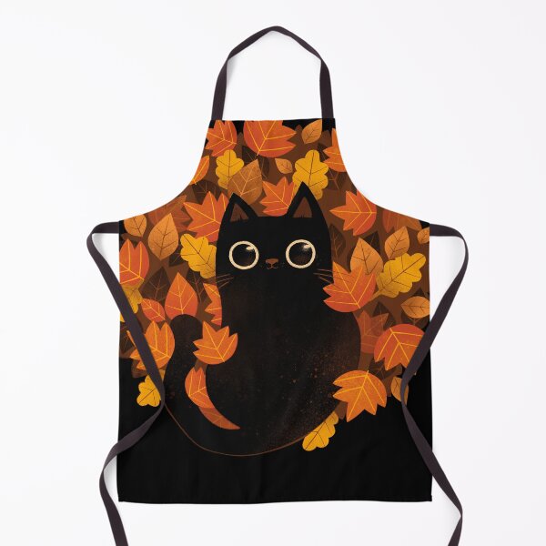 Item preview, Cat and Autumn Leaves! designed and sold by ricolaa.