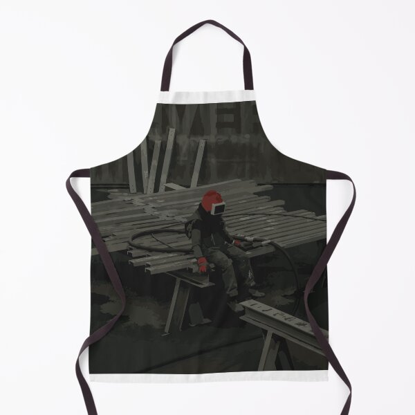 Item preview, Worker sitting on materials designed and sold by Neon-astronaut1.
