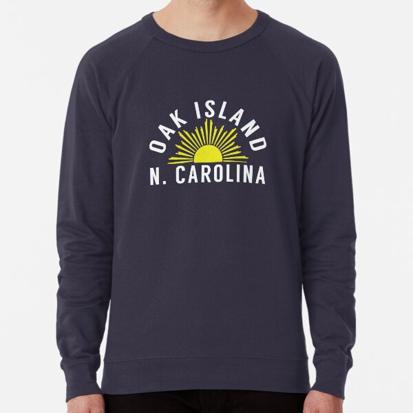 Oak Island North Carolina Lightweight Sweatshirt