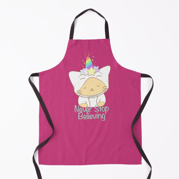 Item preview, Caticorn the Unicorn Cat in Hoodie - Never Stop Believing (in Magic) designed and sold by Irene Koh.