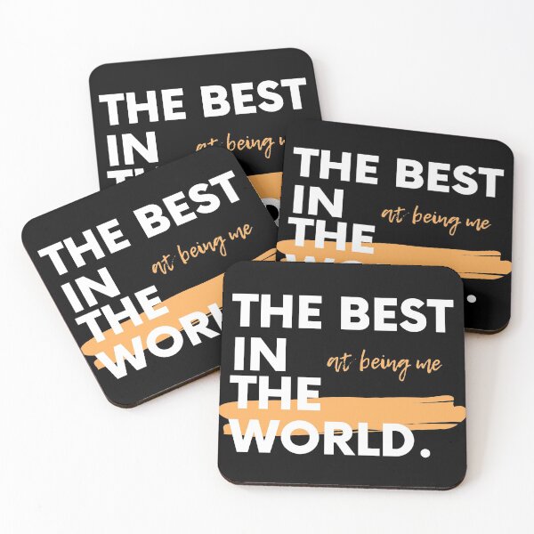 Item preview, The Best In The World - At Being Me designed and sold by just-doing-it.
