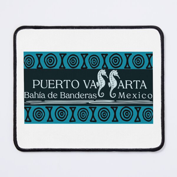 Item preview, Puerto Vallarta, Bahia de Banderas, Banderas Bay, PV, Vallarta, Mexico, Seahorse Design designed and sold by RisingFrequency.