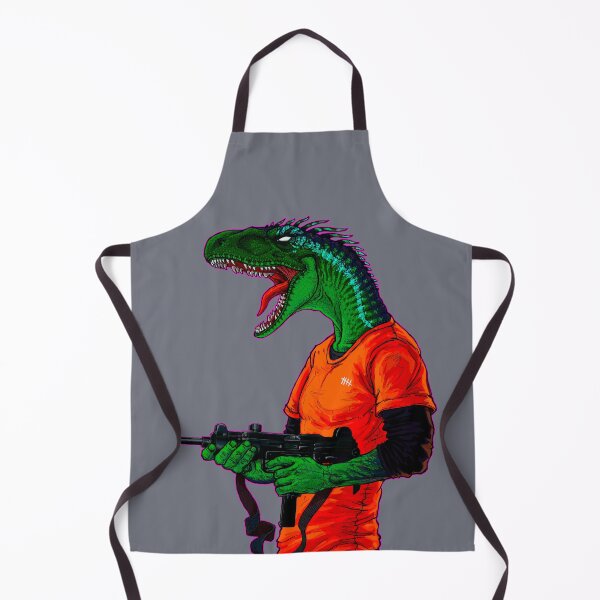 Item preview, raptor with a gun designed and sold by Niti-Niti.