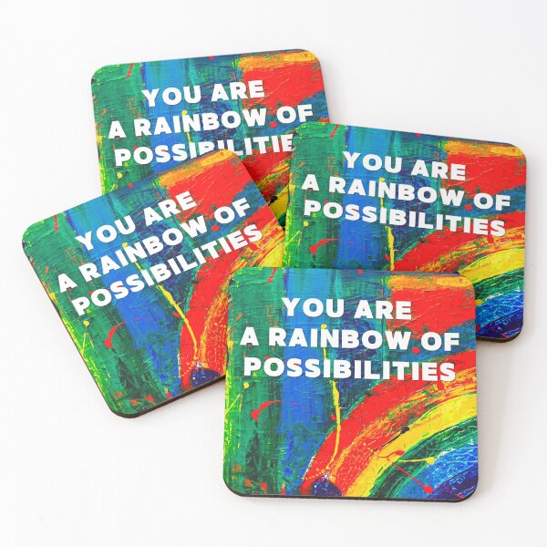 Item preview, YOU ARE A RAINBOW OF POSSIBILITIES designed and sold by LaBelleMaison.