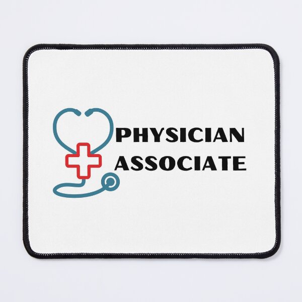 Item preview, Physician Associate with stethoscope (black text) - PA designed and sold by CaitU.