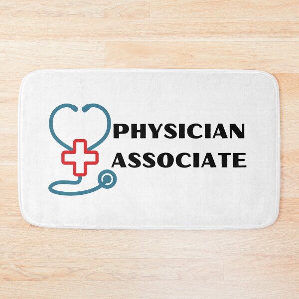 Item preview, Physician Associate with stethoscope (black text) - PA designed and sold by CaitU.