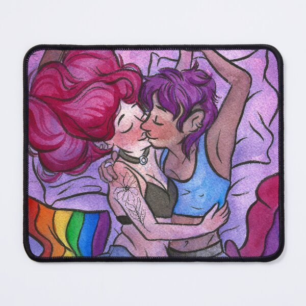 Item preview, lgbt pride love scene designed and sold by RuthAzul.