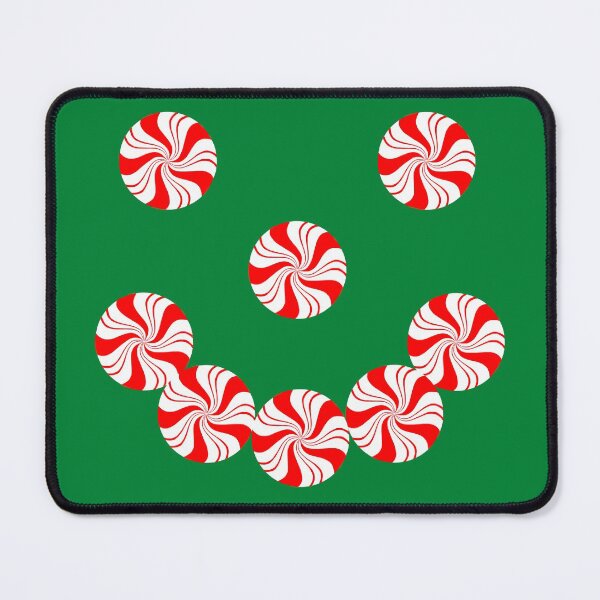 Item preview, Peppermint Christmas Candy Smile Face designed and sold by Deborah Camp.
