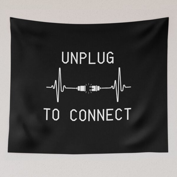 Item preview, Unplug to Connect designed and sold by LiToDesignCo.